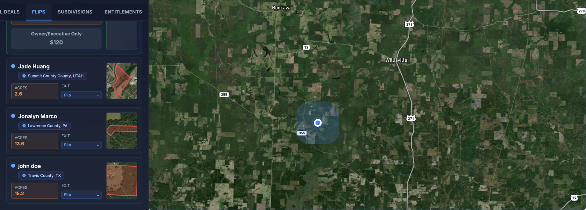 ParcelReach Dashboard